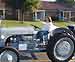 Tasha driving my 9N in parade